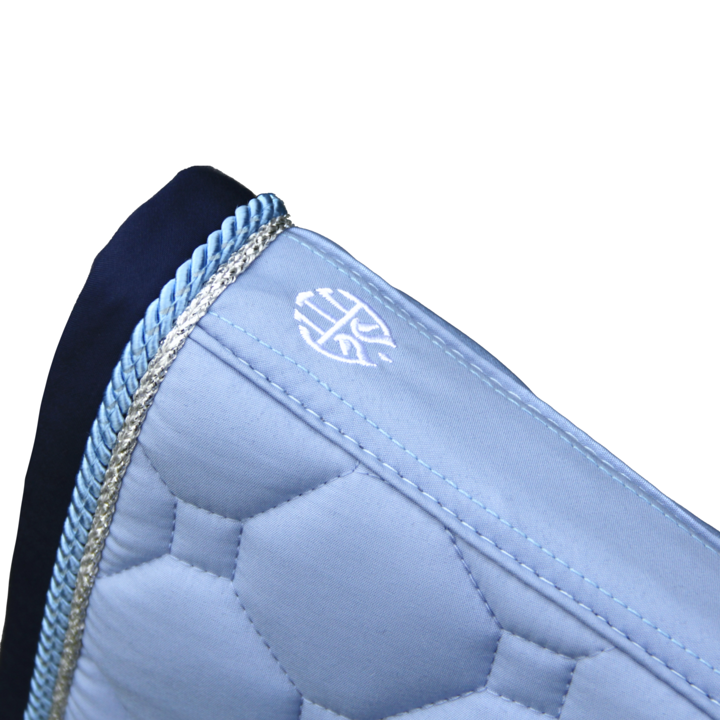 Softshell Dressage Saddle Pad - Powder Blue