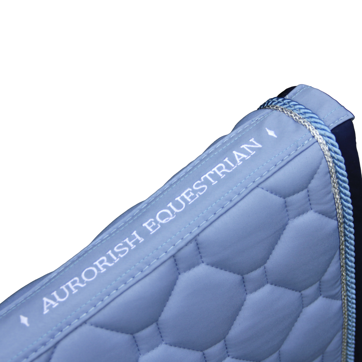 Softshell Dressage Saddle Pad - Powder Blue